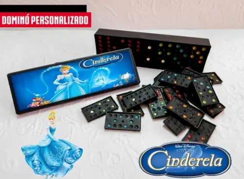 Dominó Personalizado - Cinderela