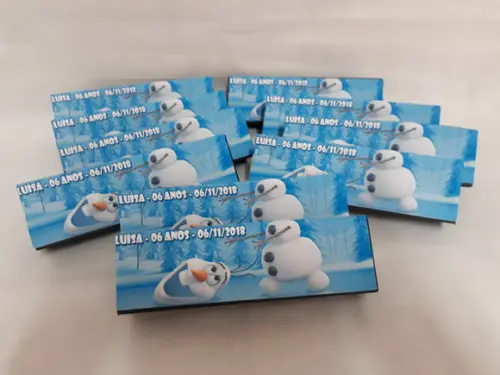 Dominó Personalizado - Frozen