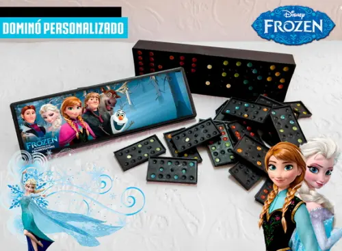 Dominó Personalizado - Frozen