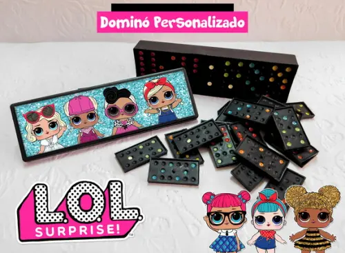 Dominó Personalizado - LOL Surprise
