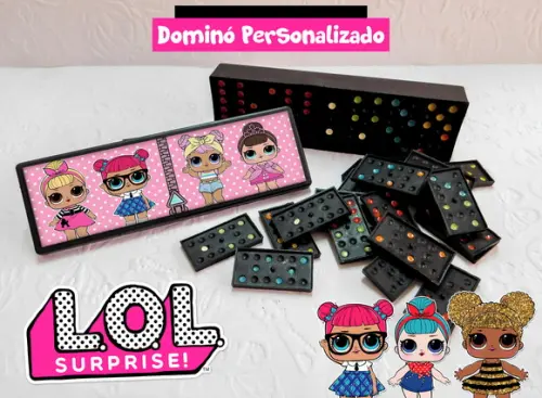 Dominó Personalizado - LOL Surprise