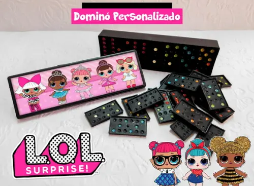 Dominó Personalizado - LOL Surprise