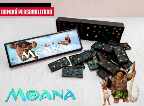 Dominó Personalizado - Moana