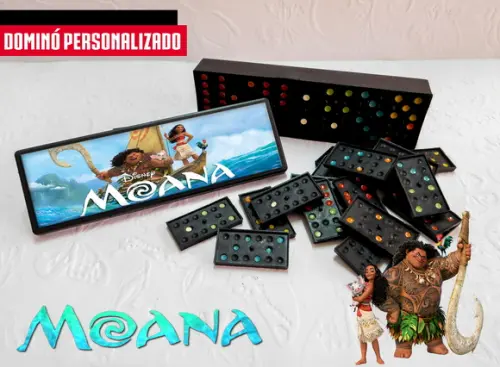 Dominó Personalizado - Moana