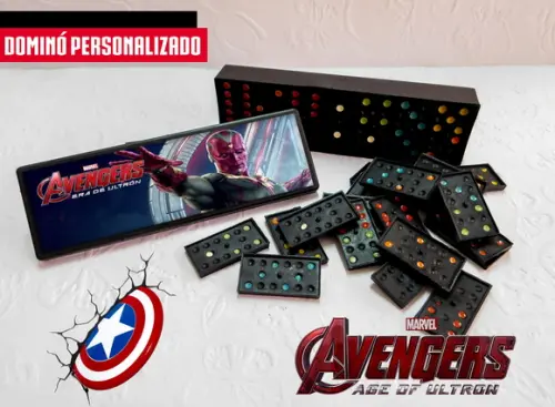 Dominó Personalizado - Os Vingadores