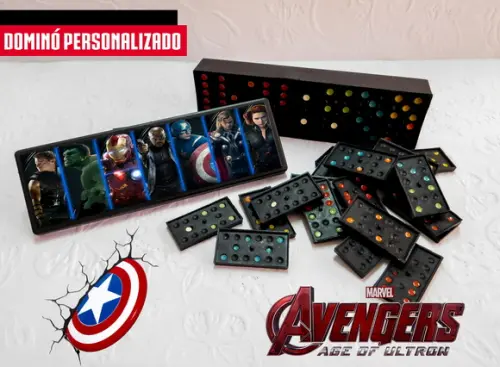Dominó Personalizado - Os Vingadores
