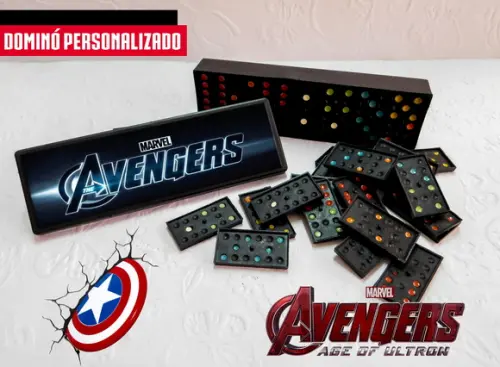 Dominó Personalizado - Os Vingadores