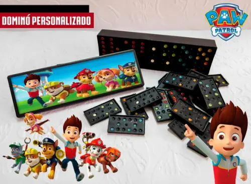 Dominó Personalizado - Patrulha Canina