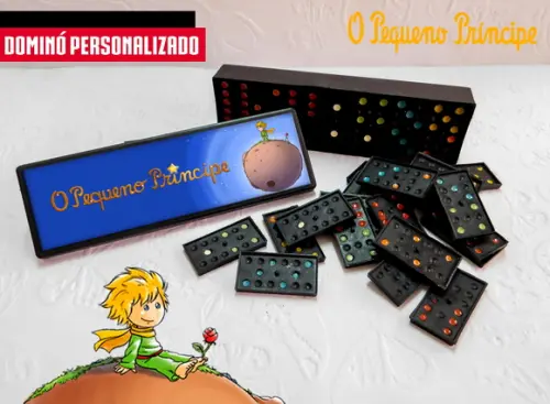 Dominó Personalizado - Pequeno Príncipe