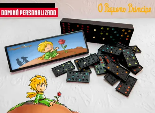 Dominó Personalizado - Pequeno Príncipe
