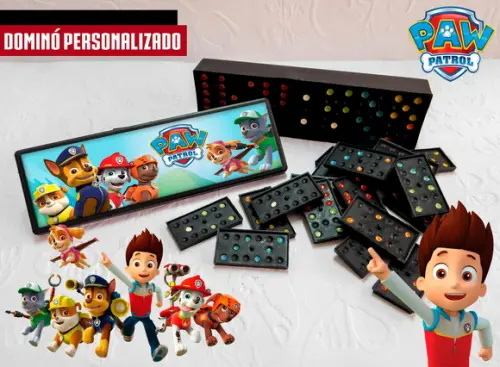 Dominó Personalizado - Patrulha Canina