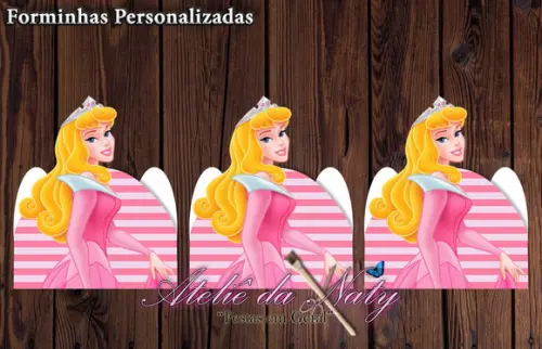 Forminha 3D - Bela Adormecida