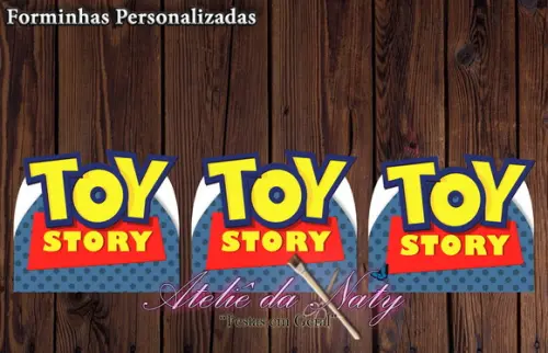 Forminha 3D - Toy Story