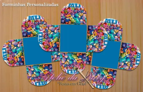 Forminha Personalizada - M.U