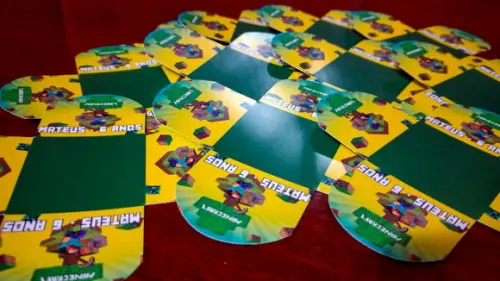Forminha Personalizada - Minecraft