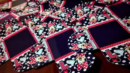 Forminha Personalizada - Minnie Mouse