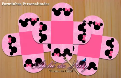 Forminha Personalizada - Minnie