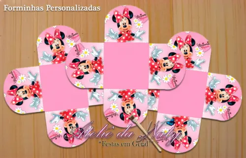 Forminha Personalizada - Minnie