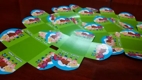 Forminha Personalizada - Três Porquinhos