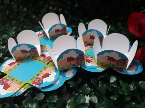 Forminha Personalizada - Três Porquinhos