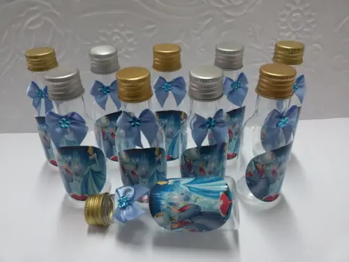 Garrafinha Personalizada - Cinderela