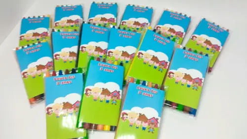 Giz Personalizado - Três Porquinhos