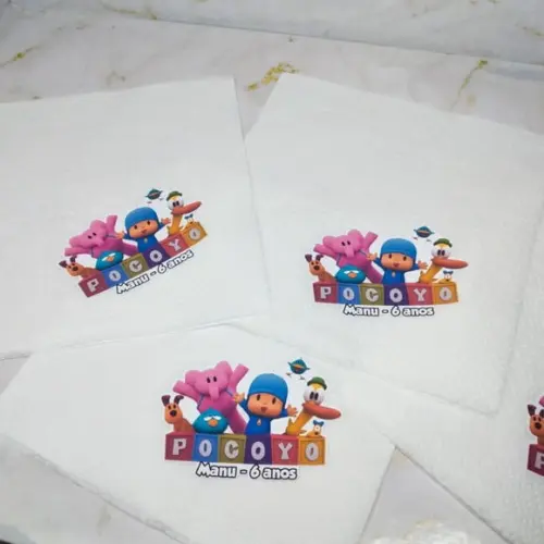 Guardanapo Personalizado - Pocoyo