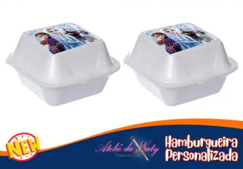 Hamburgueira Personalizada - Frozen 2