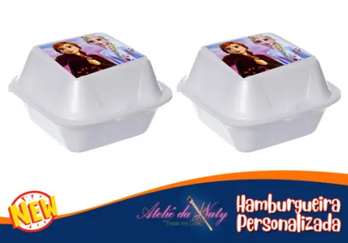 Hamburgueira Personalizada - Frozen 2