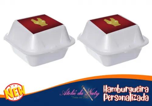 Hamburgueira Personalizada - Homem de Ferro
