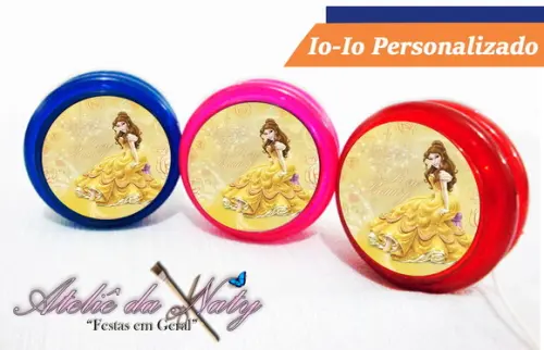 Io-Iô Personalizado - A Bela e a Fera