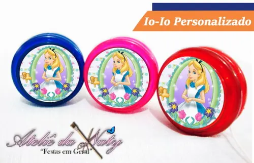 Io-Iô Personalizado - Alice no País das Maravilhas