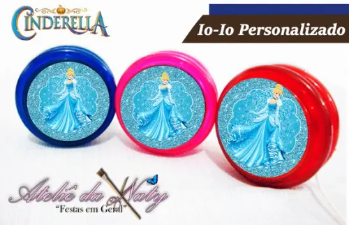 Io-Iô Personalizado - Cinderela