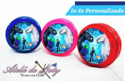 Io-iô Personalizado - Como Treinar Seu Dragão
