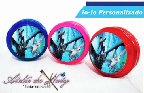 Io-Iô personalizado - Como Treinar Seu Dragão