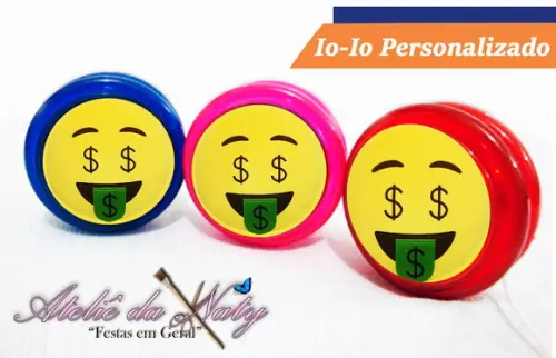 Io-Iô personalizado - Emoji