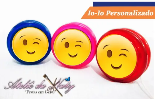 Io-Iô personalizado - Emoji