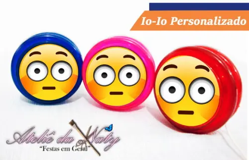 Io-Iô personalizado - Emoji