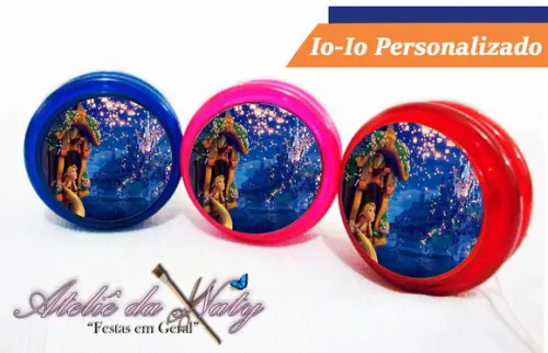 Io-Iô personalizado - Enrolados