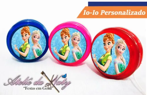 Io-Iô personalizado - Frozen Fever