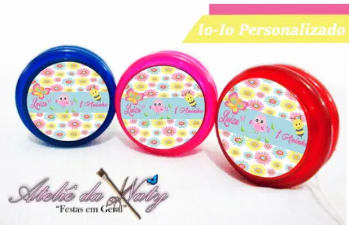 Io-Iô Personalizado - Jardim Encantado