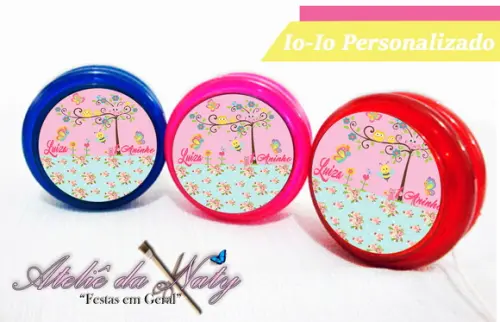Io-Iô Personalizado - Jardim Encantado