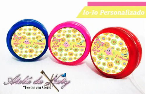 Io-Iô Personalizado - Jardim Encantado
