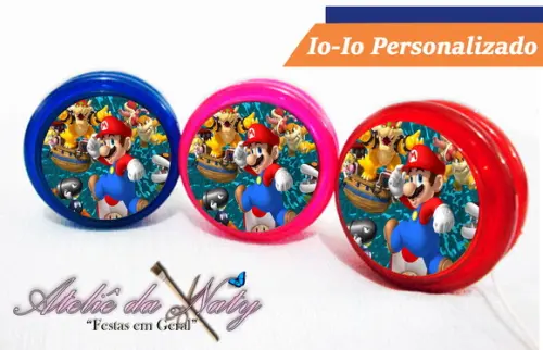 Io-Iô personalizado - Mario Bros
