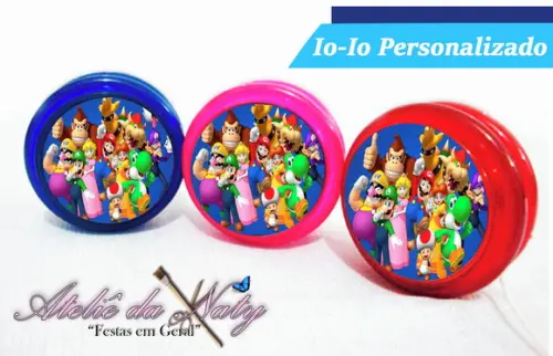 Io-Iô personalizado - Mario Bros