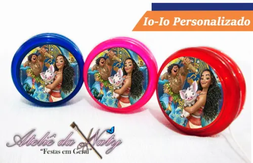 Io-Iô personalizado - Moana