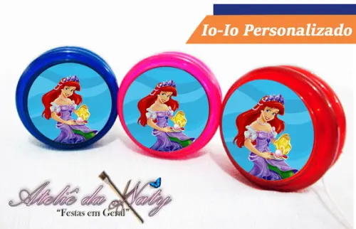 Io-Iô Personalizado - Pequena Sereia
