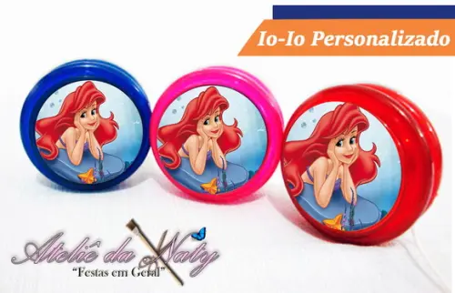 Io-Iô Personalizado - Pequena Sereia