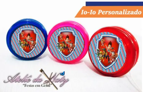 Io-Iô Personalizado - Patrulha Canina