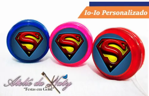 Io-Iô Personalizado - Super Man